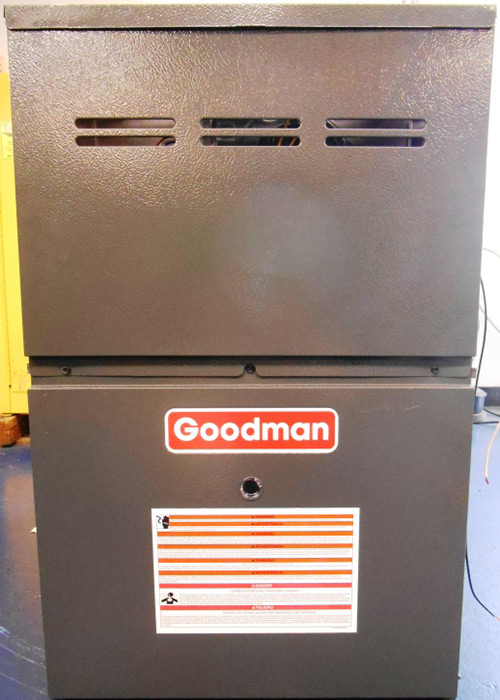 Photo of Recalled Goodman furnace