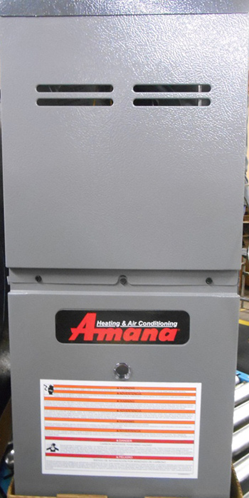 Photo of Recalled Amana furnace