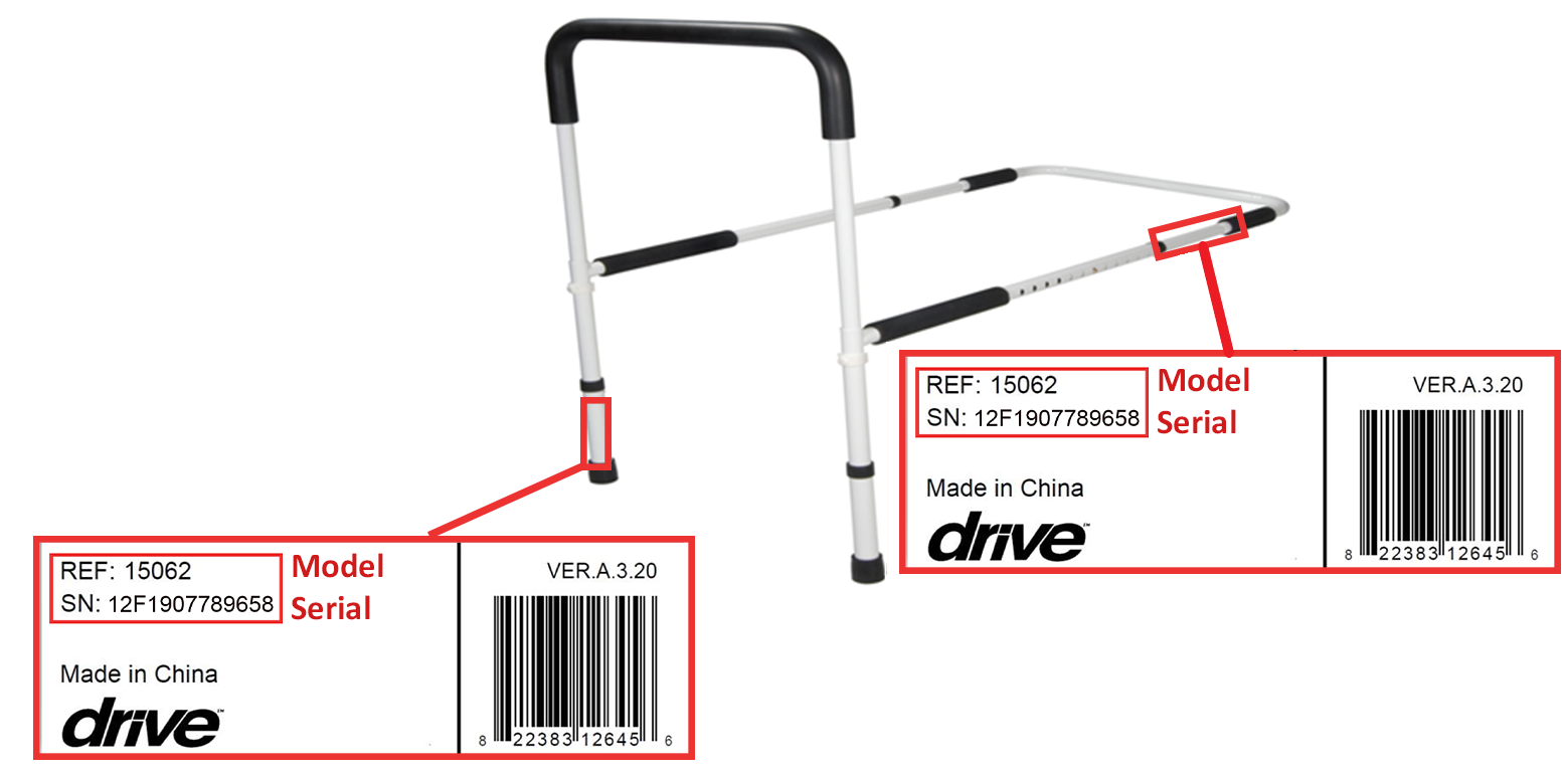 Bed Rail - SafetySure® Grip Bed Assist Handle – Metal & Mobility Products,  Inc.